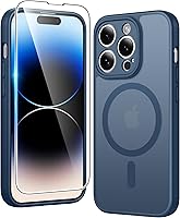 Vista 186 de FNTCASE Funda para iPhone 15 Plus: Fundas magnéticas transparentes para teléfono con protector de pantalla compatible con Magsafe Slim Anti