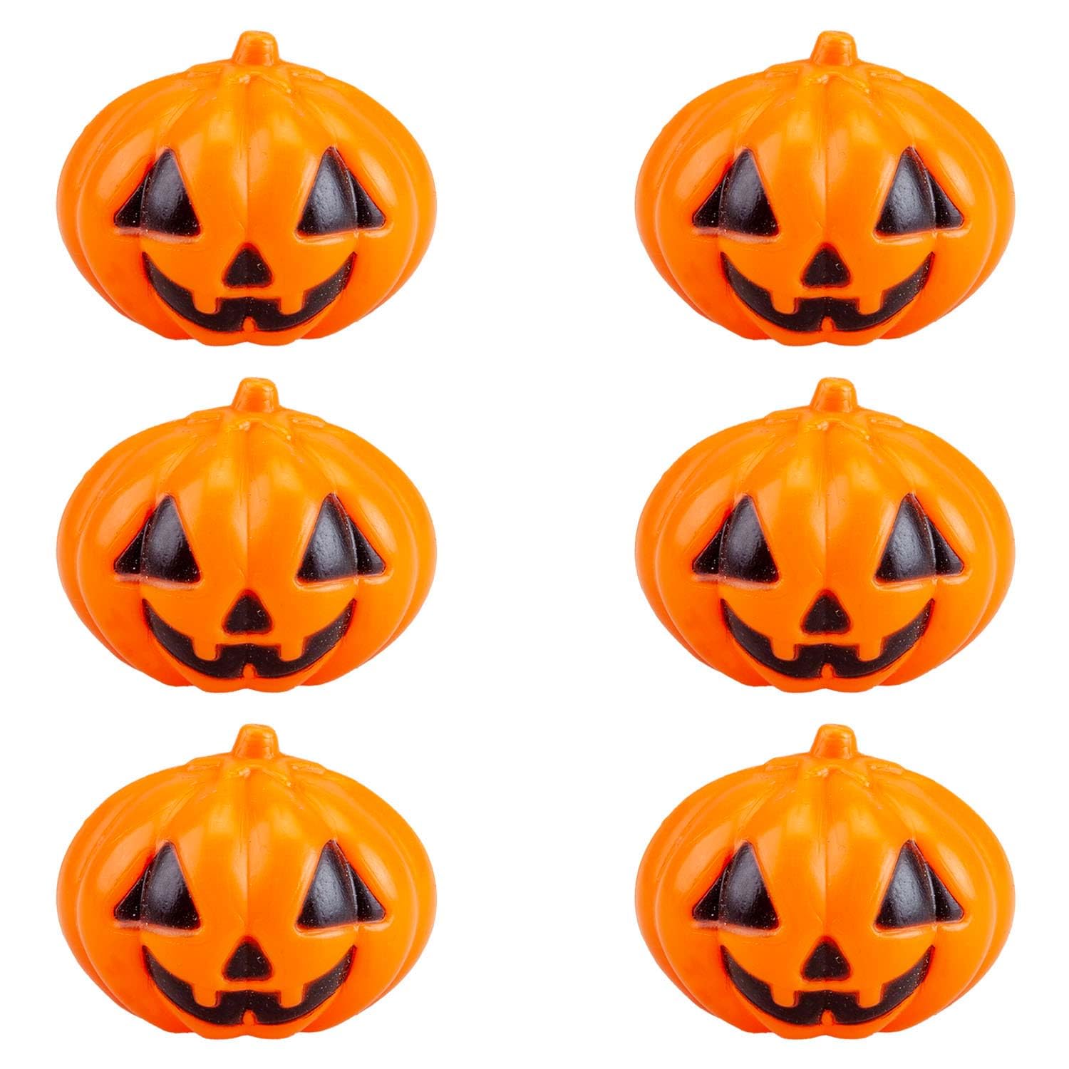 Halloween Pumpkin Set Of Six Decorations Trick Or Treat Party Pumpkins from B&Q