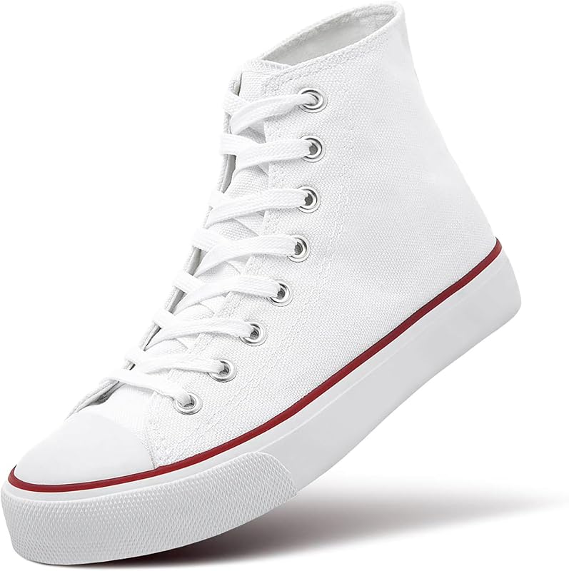zapatillas de lona para mujer con cordones y cordones casuales