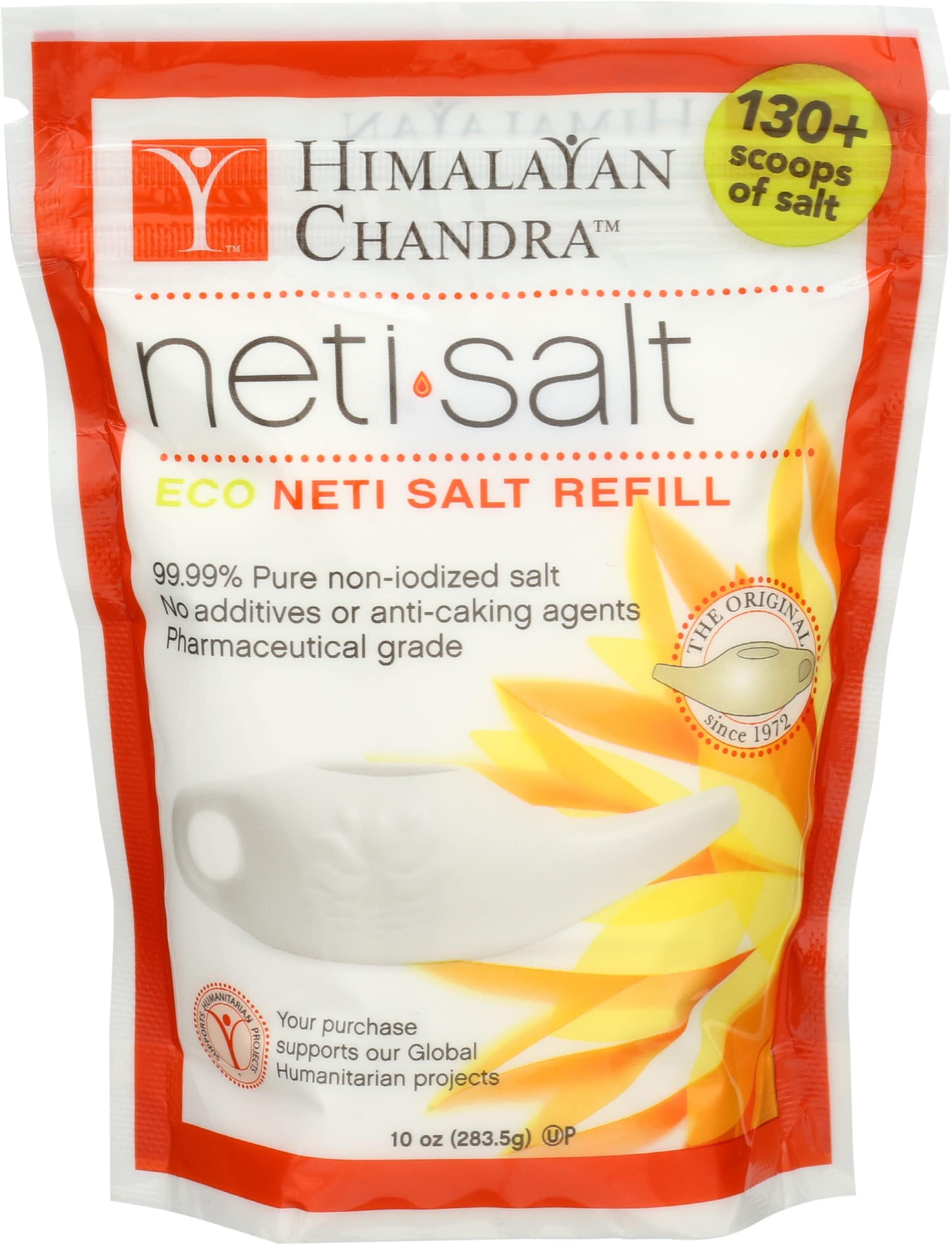 HIMALAYAN INSTITUTE Neti Pot Salt, 10 OZ