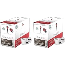 Skinnygirl Coffee Pods, Americano, Espresso Roast Coffee in Single Serve Pods for Keurig K Cups Brewers, 24 Count Per Box, 2 Boxes