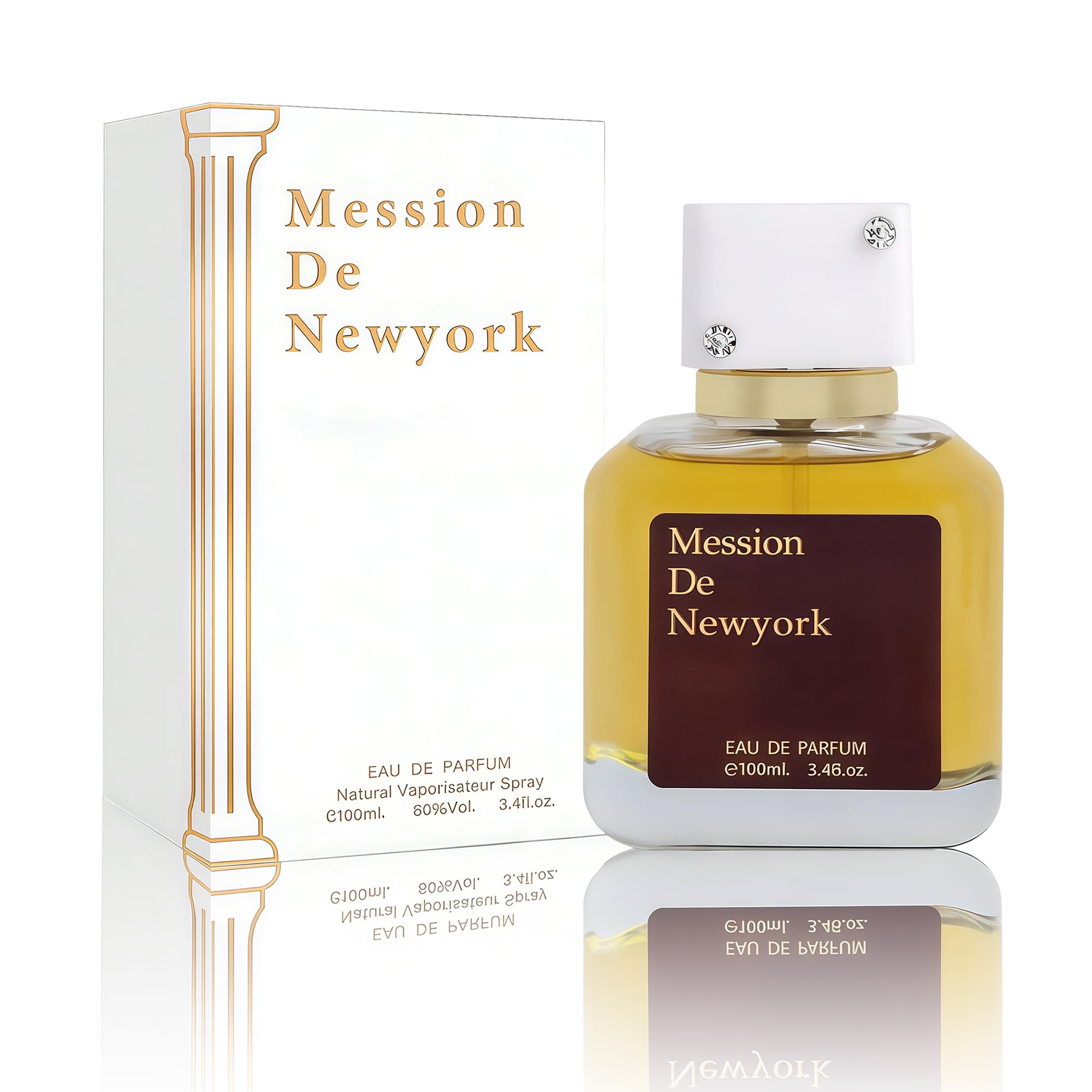 Mession De New York Women Perfume Fresh Floral Scent Eau De Parfum Natural Spray Women Fragrance 3.4 Fl Oz