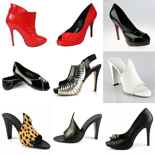sapatos de salto alto