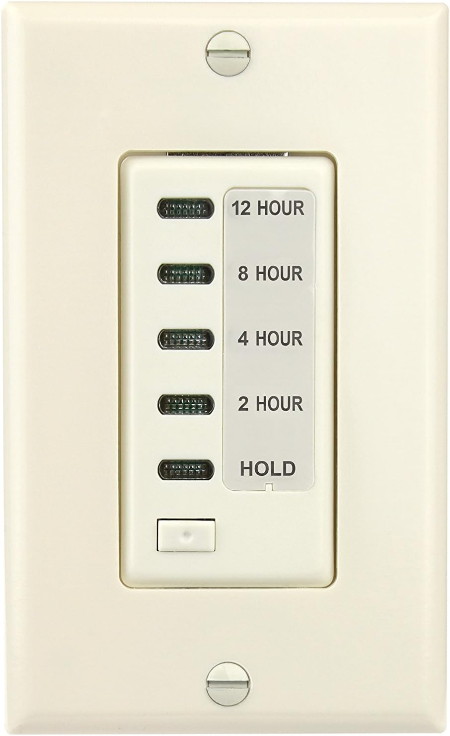 Reliance Controls WED720A in-Wall Electronic Timer, 2/4/8/12-Hour, Almond