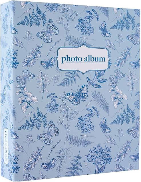 Grupo Erik Blue Botany album fotograficzny, 8 x 5 cm, 13 x 20 cm, rodzinny album fotograficzny, 304 kieszenie, prezenty dla przyjaciół, fotoksiążki do wspomnień, album fotograficzny wsuwany
