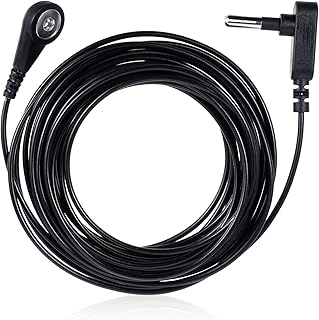 1Pcs Grounding Cord, Groundings Mat, Replacement Grounding Cable Accessories for Sheets Fits All Popular Brands,15 Feet Cable