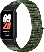 Strap Compatible with Xiaomi Smart Band 8 Active/Xiaomi Redmi Smart Band 2, Nylon Adjustable Sport Straps Replacement Bracelet for Xiaomi Mi Band 8 Active and Redmi Band 2 Bracelet