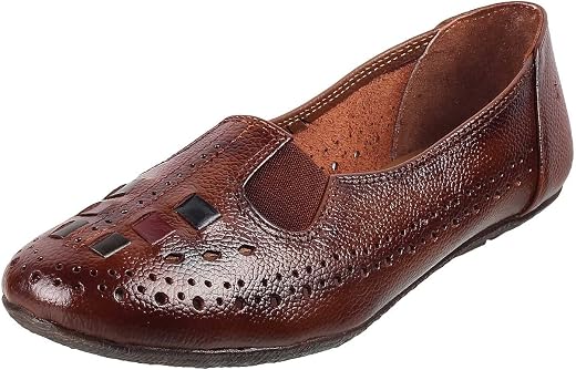 Mochi Women's Faux Leather Fashion Casual Ballerina Shoes
