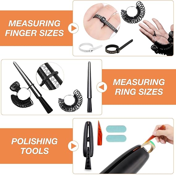 Goyappin Ring Bender Tool Kit, Ring Bending Tool & Spoon Ring Making Kit, Heavy Duty Ring Press & Ring Maker Machine for DIY Jewelry, Beginners & Professionals