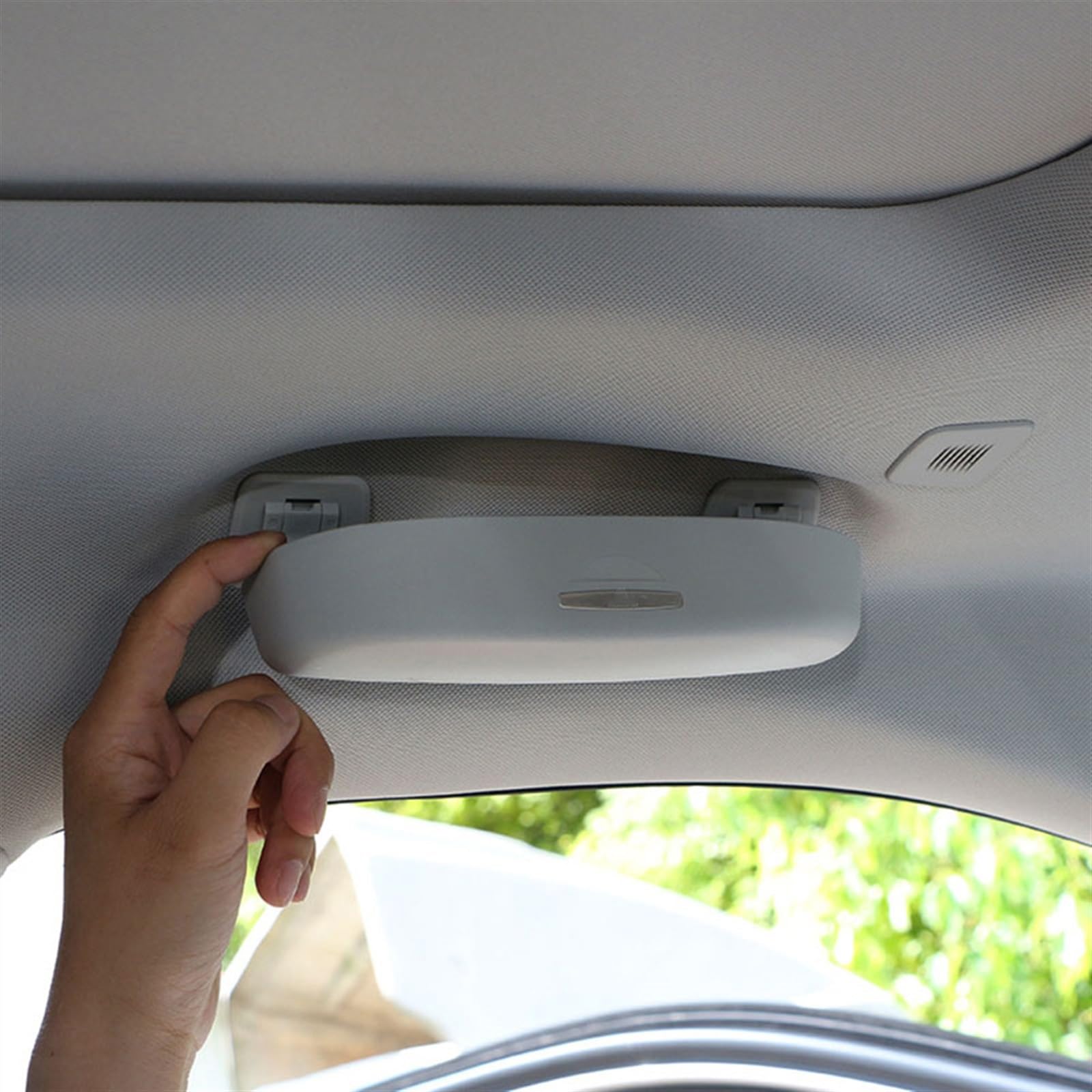 WILSEM Auto Sonnenbrillen Aufbewahrungsbox Für Opel Für Zafira Für Astra Auto Brillenetui Halter Brillenetui (Color : B)