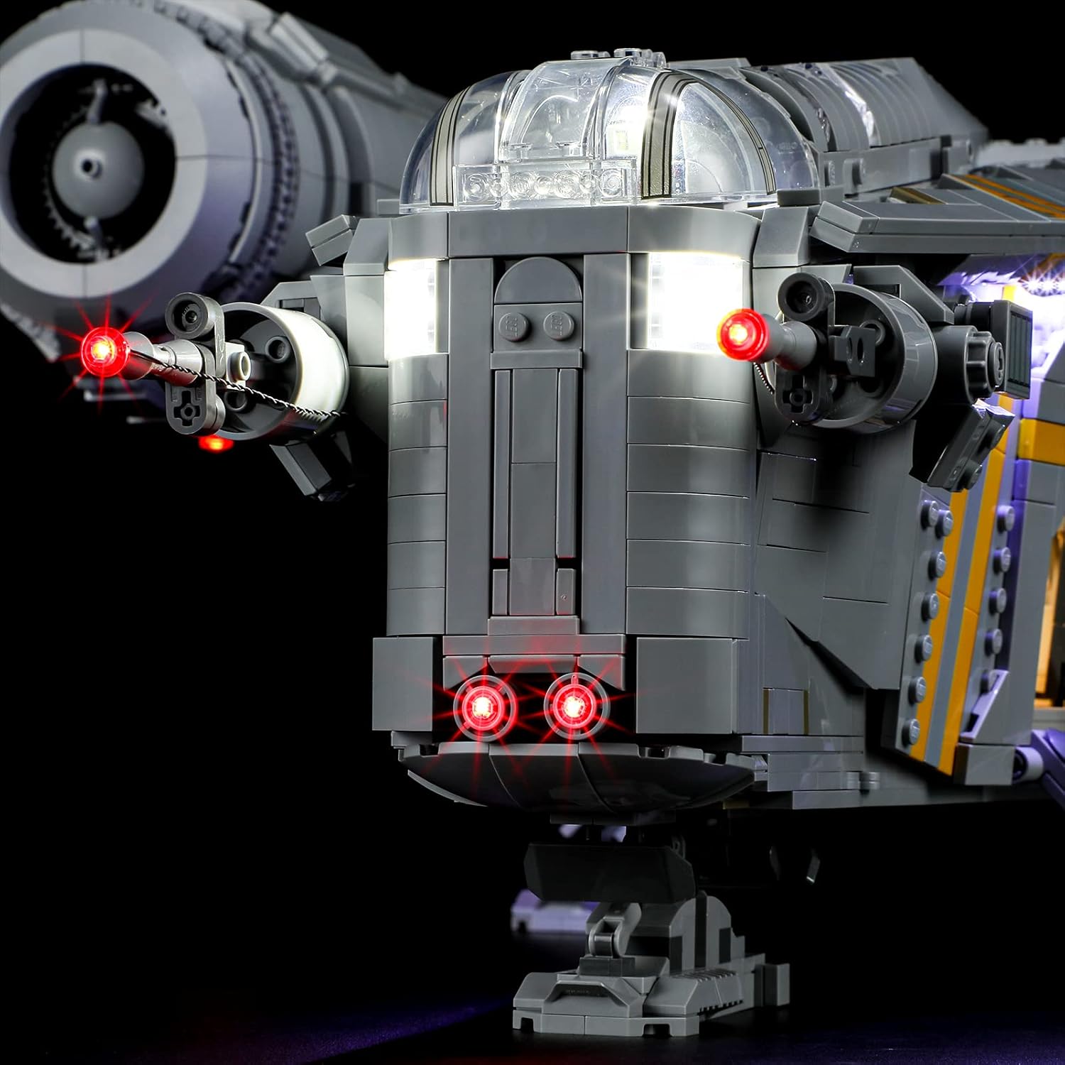 BRIKSMAX Led Lighting Kit for LEGO-75331 The Razor Crest - Compatible with Lego Star Wars Building Blocks Model- Not Include Lego Set