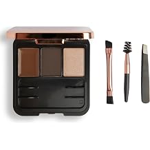 Makeup Revolution Brow Sculpt Kit Dark 2.2g