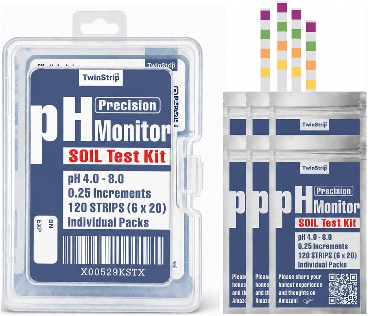 Soil pH Test Kit, 4.0-8.0, 0.25 Increments, Quad-Pad, 120 Count | Hydrangea color care, Garden soil, Herb Vegetables Flowers Lawns, Gardening Dirt, Yard Compost, Outdoor and Indoor Plants