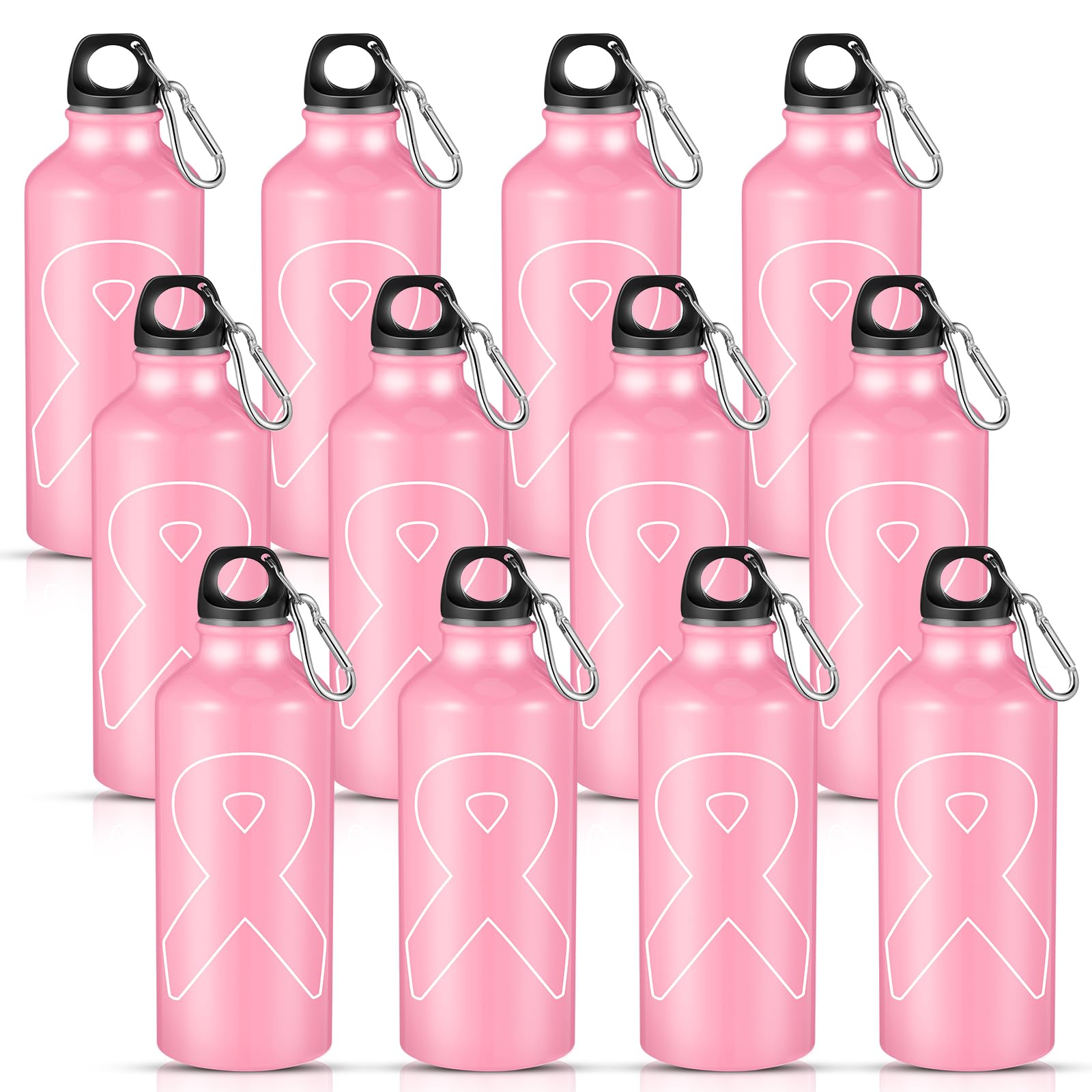 Tenceur 48 Pcs Breast Cancer Awareness Gift Stationery Includes 24