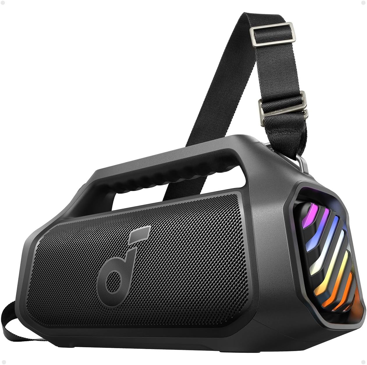 Product image of soundcore Boom 2 Plus By Anker, Outdoor Speaker, 140W, 2+2 Channel, BassUp 2.0, 20H Playtime, Fast Charge, IPX7 Waterproof, RGB Lights, Power Bank, Bluetooth 5.3, Portable for Outdoors, Camping, Beach