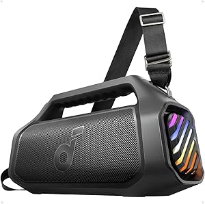Soundcore Boom 2 Plus Powerful Outdoor Bluetooth Speaker, 140W, 2+2 Stereo Channels, BassUp 2.0, Bluetooth 5.3, 30W Fast C…