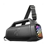 Boom 2 Plus By Anker&comma; Outdoor Speaker&comma; 140W&comma; 2&plus;2 Channel&comma; BassUp 2&period;0&comma; 20H Playtime&comma; Fast Charge&comma; IPX7 Waterproof&comma; RGB Lights&comma; Power Bank&comma; Bluetooth 5&period;3&comma; Portable for Outdoors&comma; Camping&comma; Beach