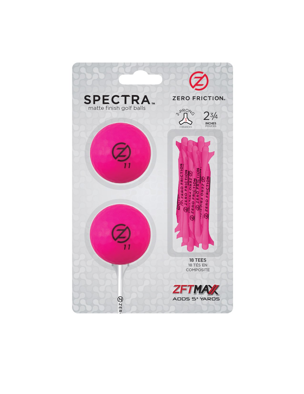 Zero FrictionSpectra 2 Ball/Tee Pack
