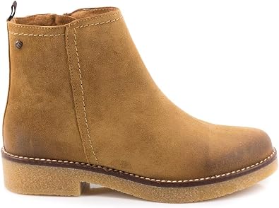 Botín Mustang De Serraje Tostado Carmela-97109 41 Marrón : Amazon.es:  Zapatos y complementos