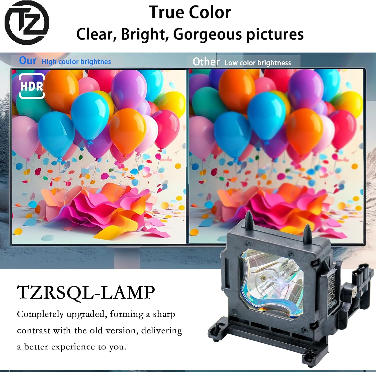 LMP-H210 Replacement Projector Lamp for Sony VPL-HW45ES VPL-HW60 VPL-HW65 VPL-HW65ES VPL-VW65ES VPL-HW60ES VPL-HW48ES VPL-HW65E VPL-HW45E VPL-HW45EW VPL-HW45AES VPL-HW65AES/HW65EW with Housing image 3