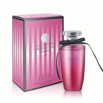Elegant Floral Perfume for Women 100ml / 3.4 Oz Eau de Parfum - Long Lasting Purple Passion Fruit,Peony & Vanilla Orchid Scent for Day & NightExclusive Secret