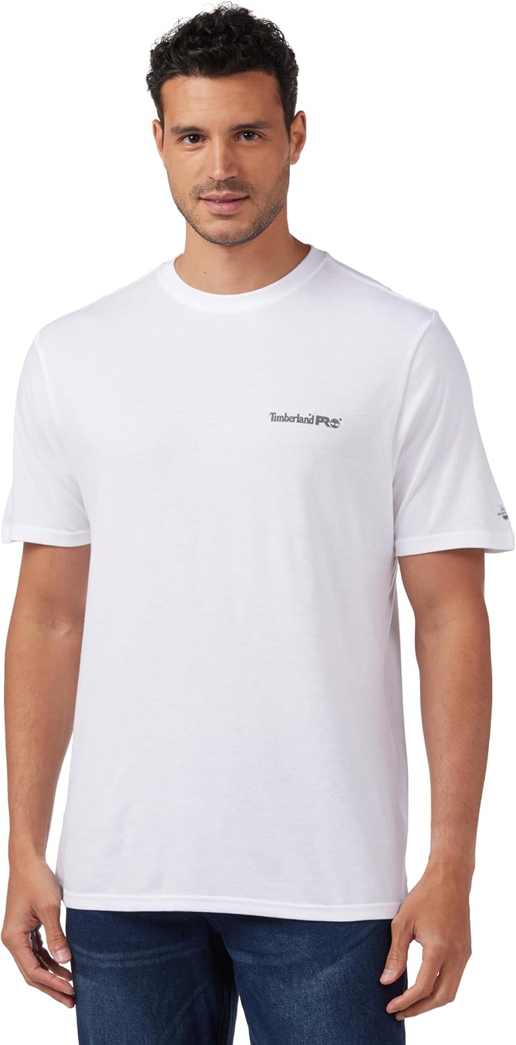 Timberland PRO Men's Base Plate Lw Corner Office Graphic Short Sleeve T-Shirt