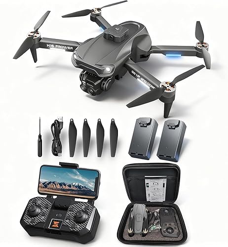 Drone 4k, Camera Drone for Adults, Brushless FPV Quadcopter Drone