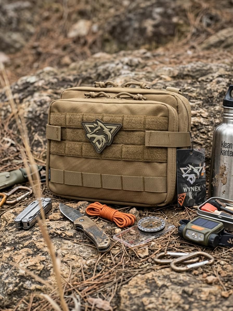 USミリタリーポーチ 2セット XL APX Multi-Purpose Dual Zip Case by Maratac® – CountyComm