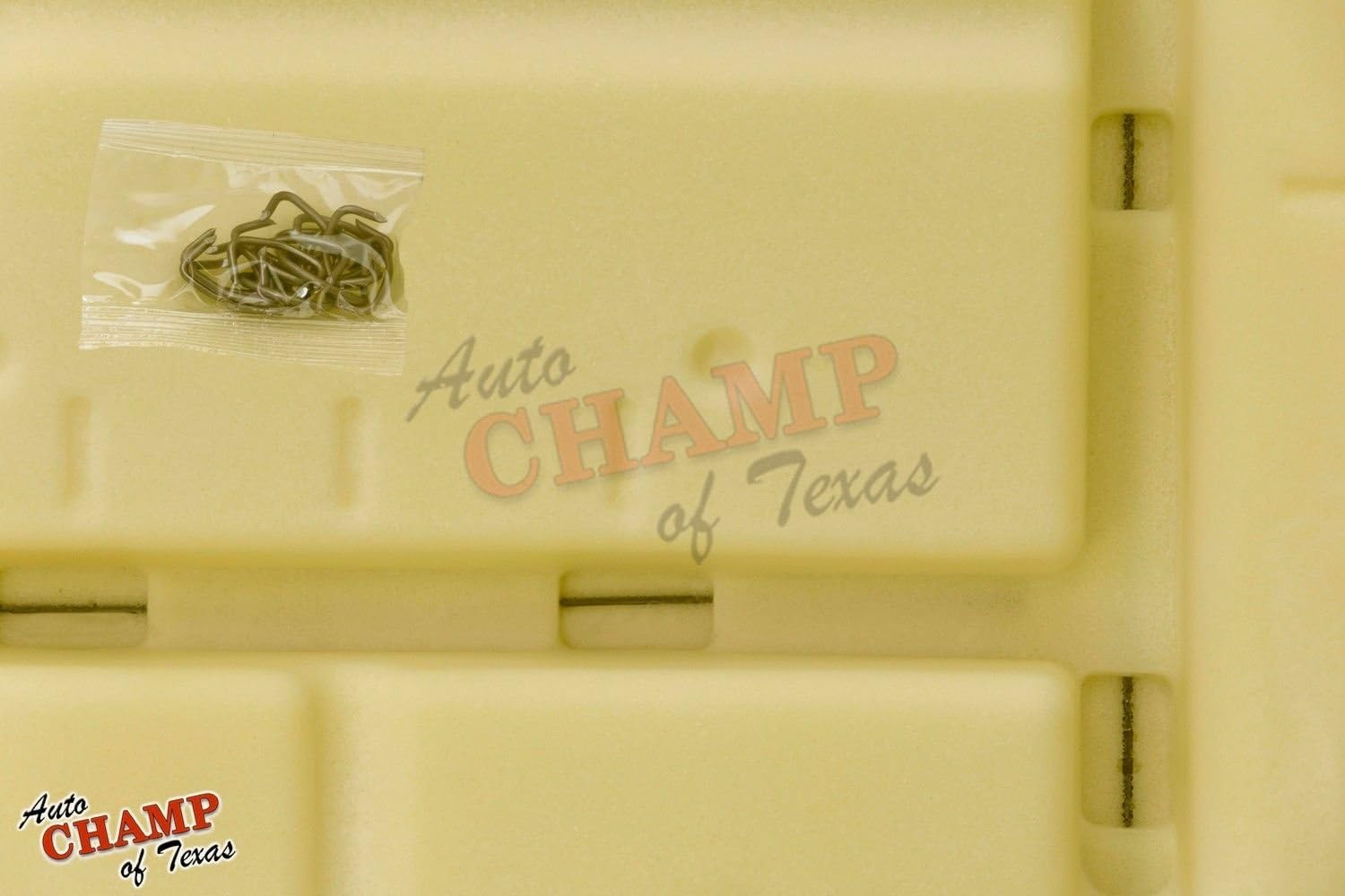 Compatible with 2004-2007 Ford Super Duty F-250 Harley-Davidson 6.0L Diesel - Driver Side Bottom Seat Cushion