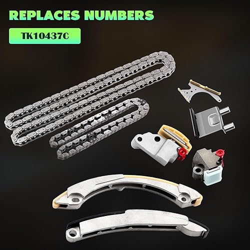 Miniatura 4 de SCITOO Kit de cadena de distribución L3K9-11-32XA Fit 07-11 para Chevy Colorado 07-11 para GMC Canyon 2.9L 07-11 para GMC Canyon 3.7L 07-10 para