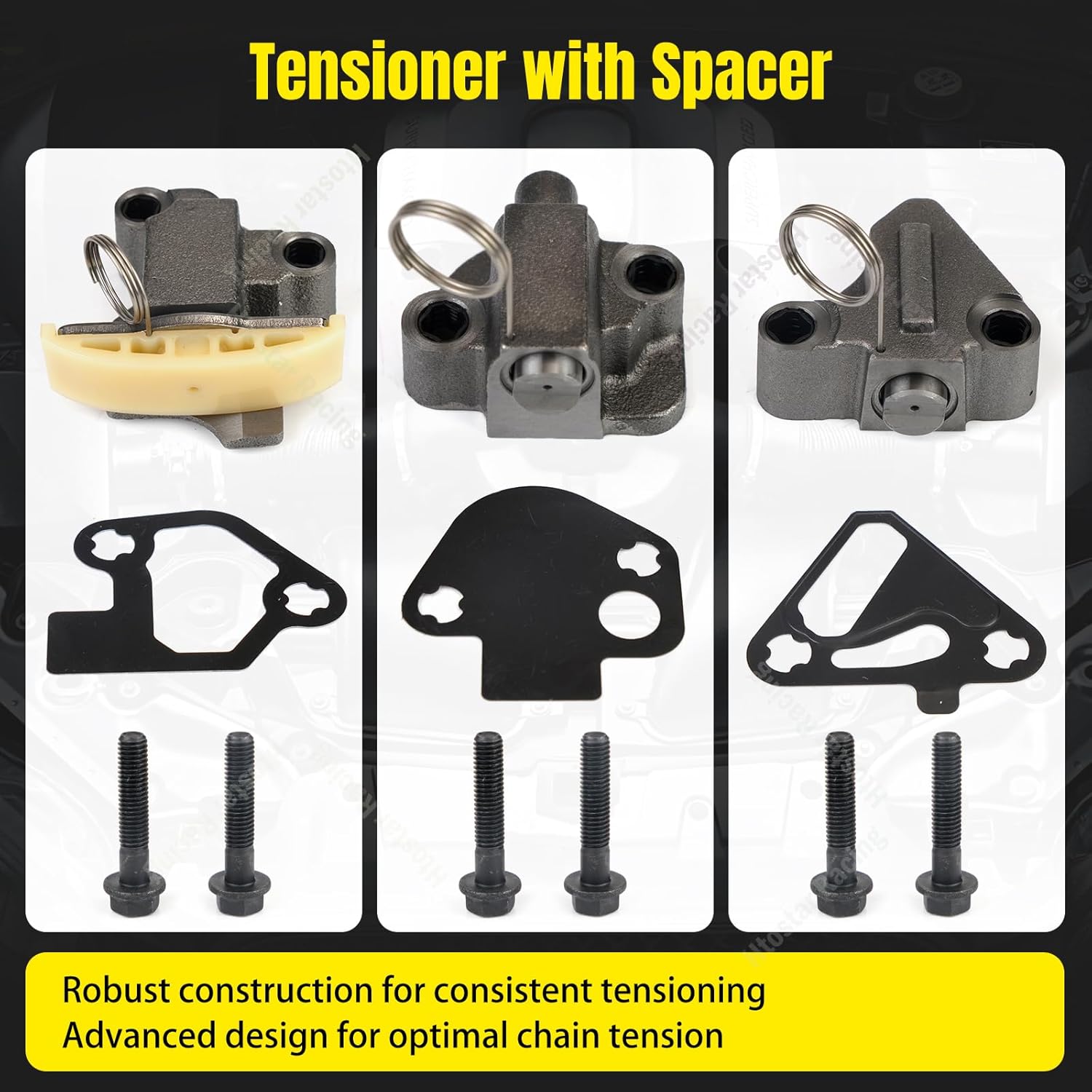 Engine Timing Chain Kit 2007-2022 Compatible with Buick Cadillac Chevrolet GMC Pontiac Saab Saturn Suzuki Acadia Traverse Enclave Caprice Equinox Camaro 2.8 3.0 3.2 3.6 Replace 9-0753S - Image 4