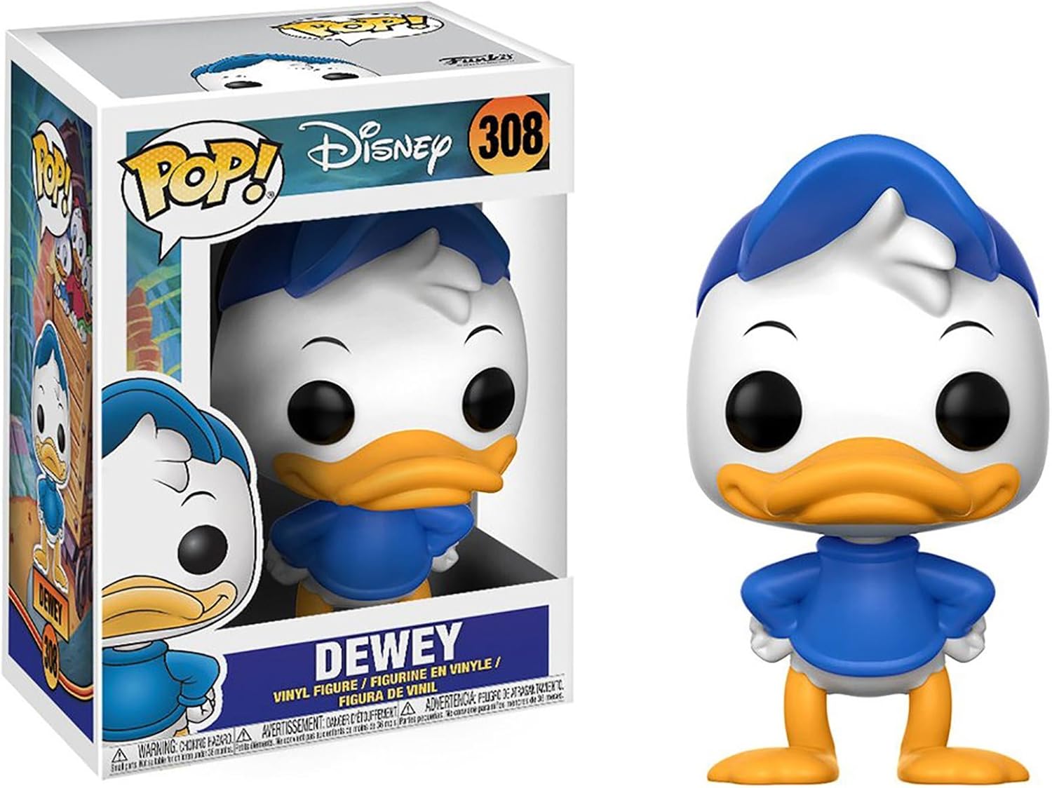 Funko POP Disney: DuckTales Dewey Collectible Figure