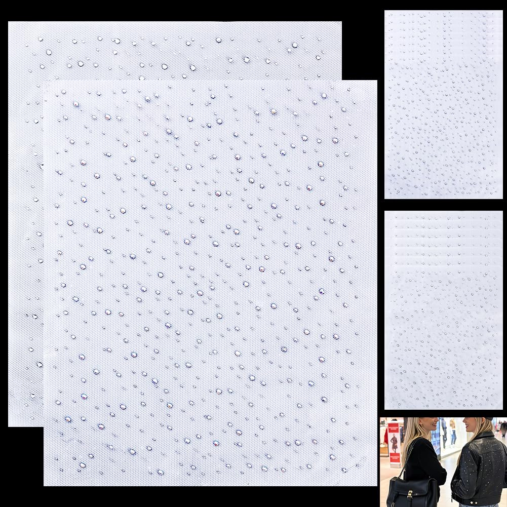 Feuilles thermocollantes de strass NBEADS pour personnaliser vos vestes de soirée et t-shirts