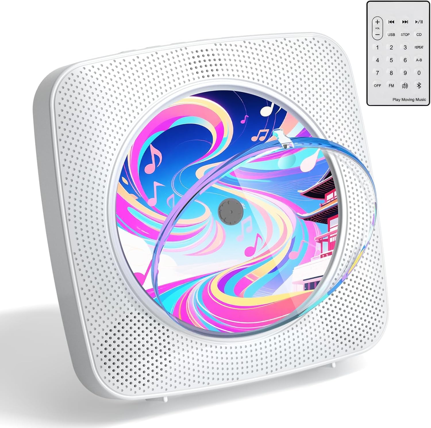 Amazon.co.jp: Kegaudio CDプレーヤー cdラジカセ Bluetooth