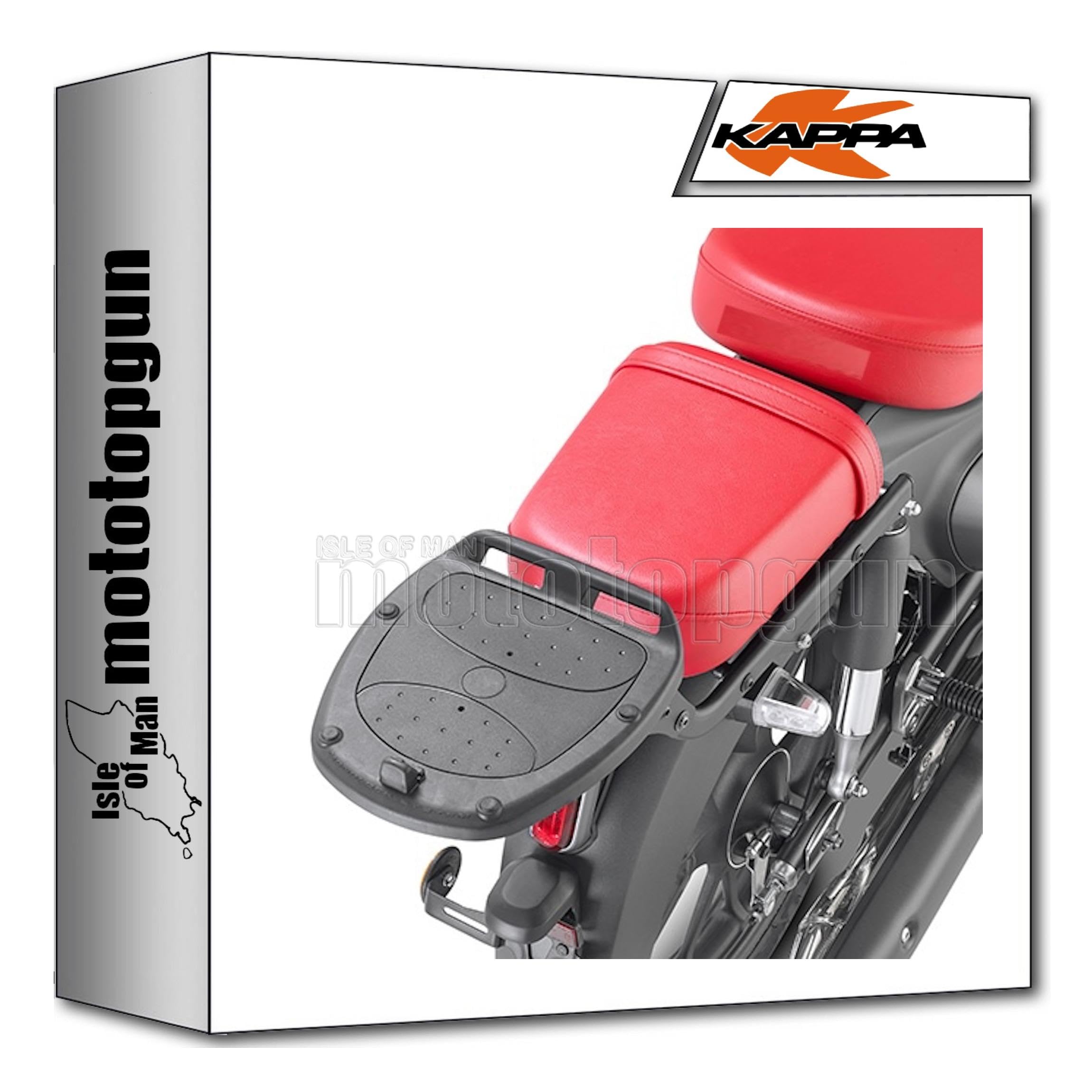 Adaptador Monolock para maleta trasera en Honda Super Cub C125 2021 Kappa 3