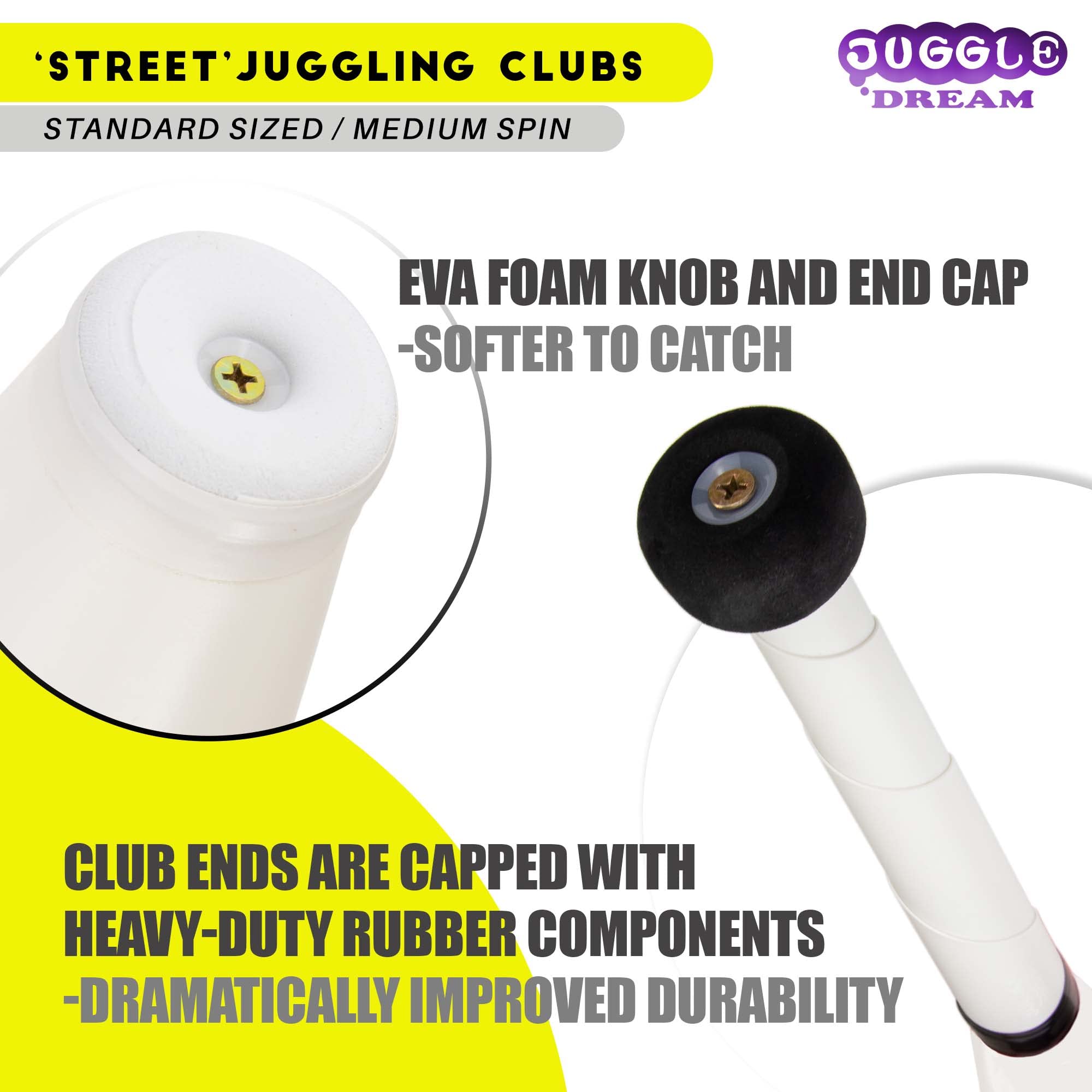 Cascade Juggling - Lot De 3 Balles De Jonglage En Daim Synthétique 110g, Diamètre 62mm - Pour Débutants Et Confirmés, Avec Sac De Transport