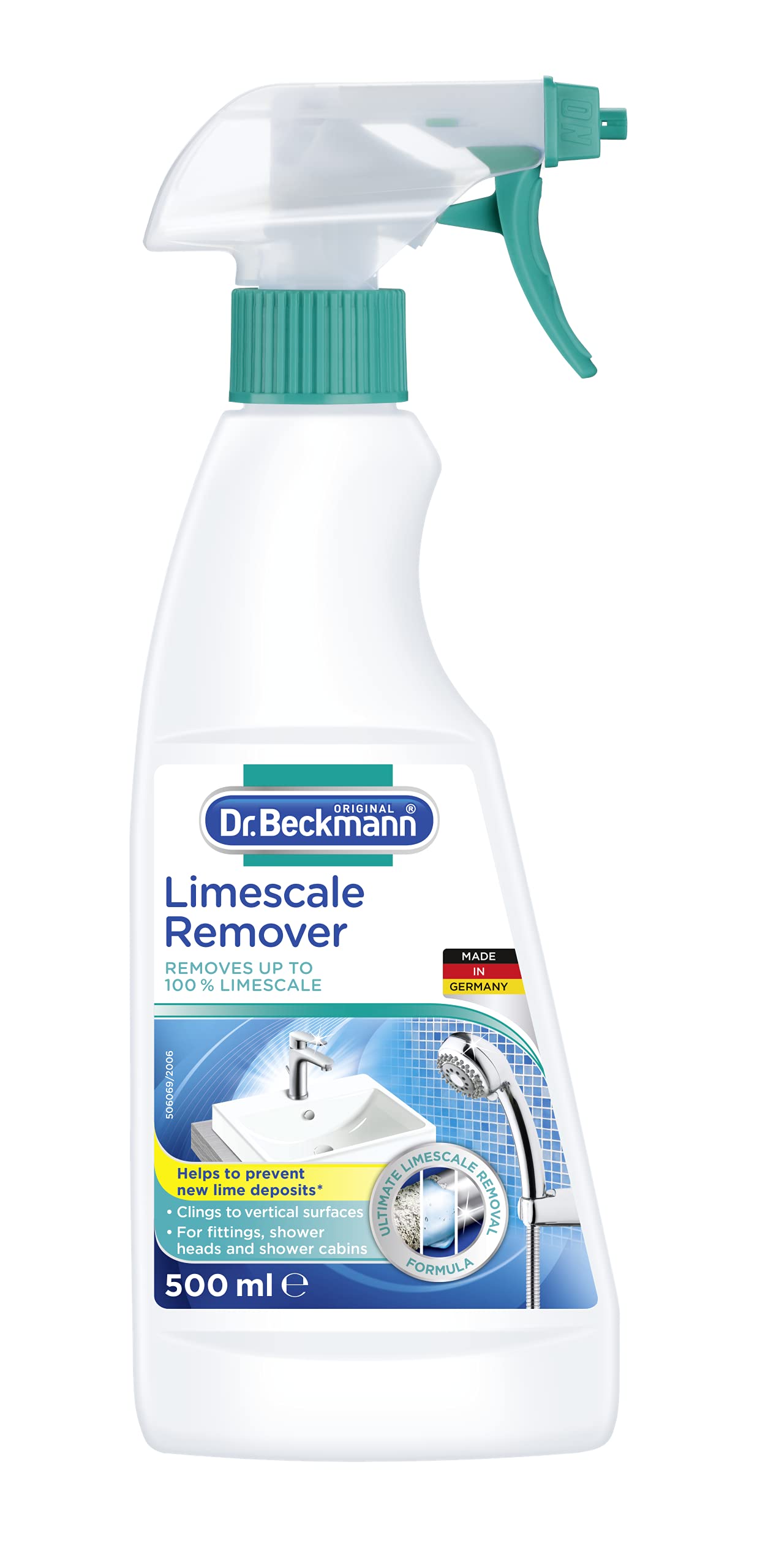 Dr. Beckmann High Performance Limescale Stain Remover, 500ml | Removes up to 99.99% of Limescale | Helps to Prevent New Limescale Build-up | Hard Water Stain Remover (B09FPRL5DG) Amazon Price History, Amazon Price Tracker