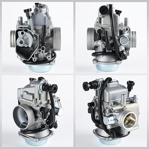 Miniatura 4 de FourTrax 300 Carburador para Honda TRX300 TRX350 Carb, Rancher 350, Foreman 400 450 con filtro de aire y aceite, cepillo de limpieza