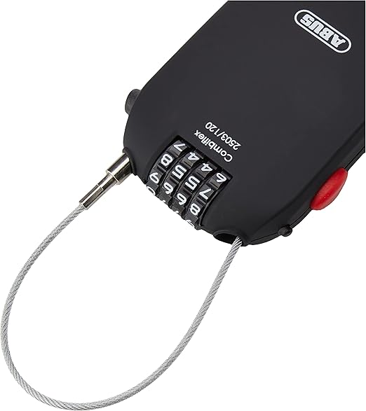 Abus CombiFlex 2503/120 Veiligheidskabel, Zwart, 120 cm : Amazon.nl: Sport  \u0026 outdoor