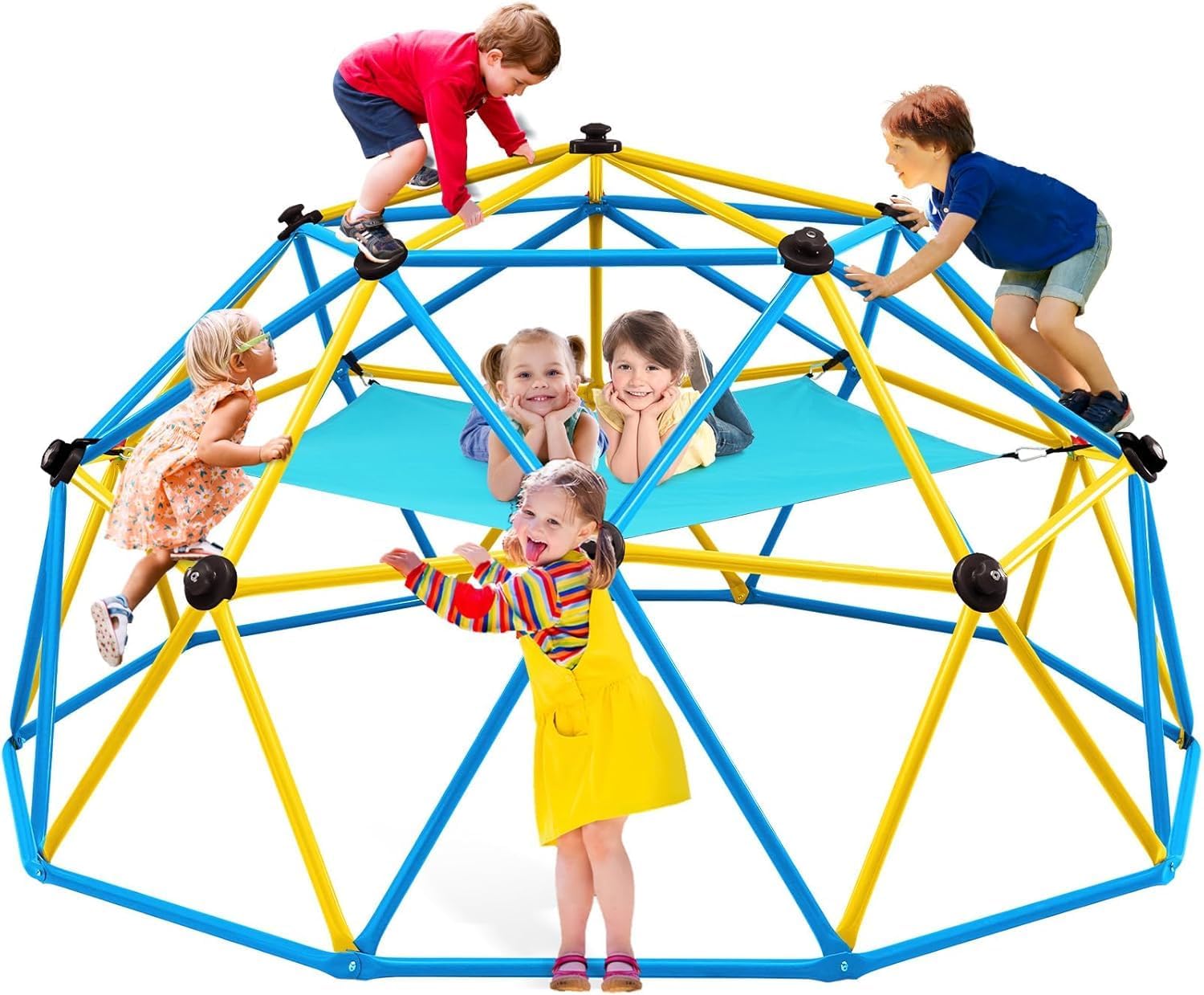 Only Hammock, Zupapa Climbing Dome Hammock, Interesting Dome Climber Accessories for Kids, 10FT Outdoor Jungle Gym Hammock Only