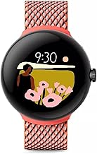 Google Pixel Watch LTE Smartwatch Compatible with Cellular or WiFi Data, GPS, BT and Heart Rate Monitor 41mm, Bulk Packaging (Coral)