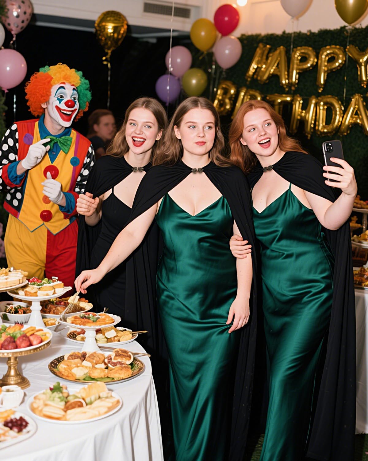 Joukavor Elegant Chiffon Cape with Heart Clasp for Women Wedding Bridal Halloween Cosplay - Image 3