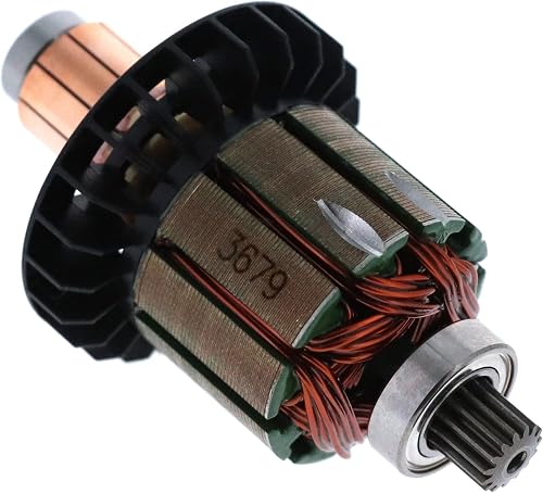 619380-9 Armature Replacement Part for Driver Drills XFD10, XFD10R | Compatible with XFD10SY, XFD10Z & XFD11 | Copper Windings | Includes Bearing & Fan | Rotating Motor Core