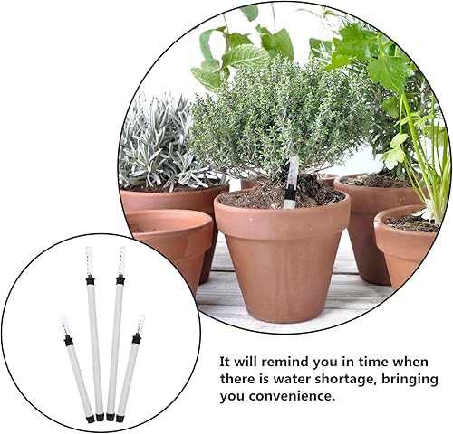 Miniatura 3 de Alipis Medidor de pantalla de agua flotante, 4 unidades, medidor de nivel de agua, plantas hidropónicas, indicador de nivel de agua, medidor de