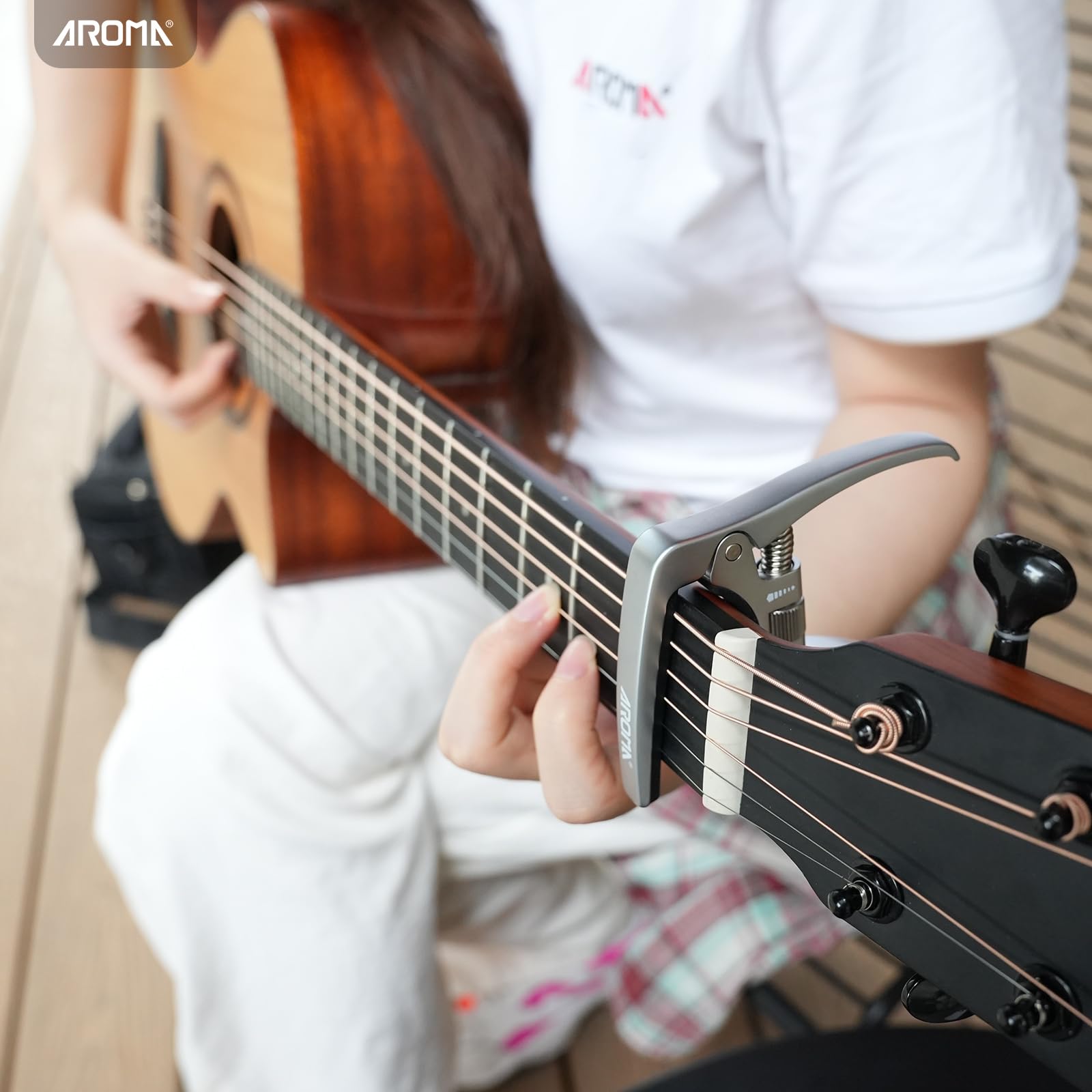 Aroma Profesjonalne gitary kapodłowe do gitar akustycznych i elektrycznych