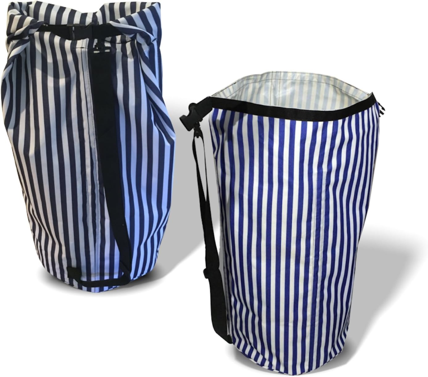 Extra Large Laundry Bag Stylish Striped Print Fabric