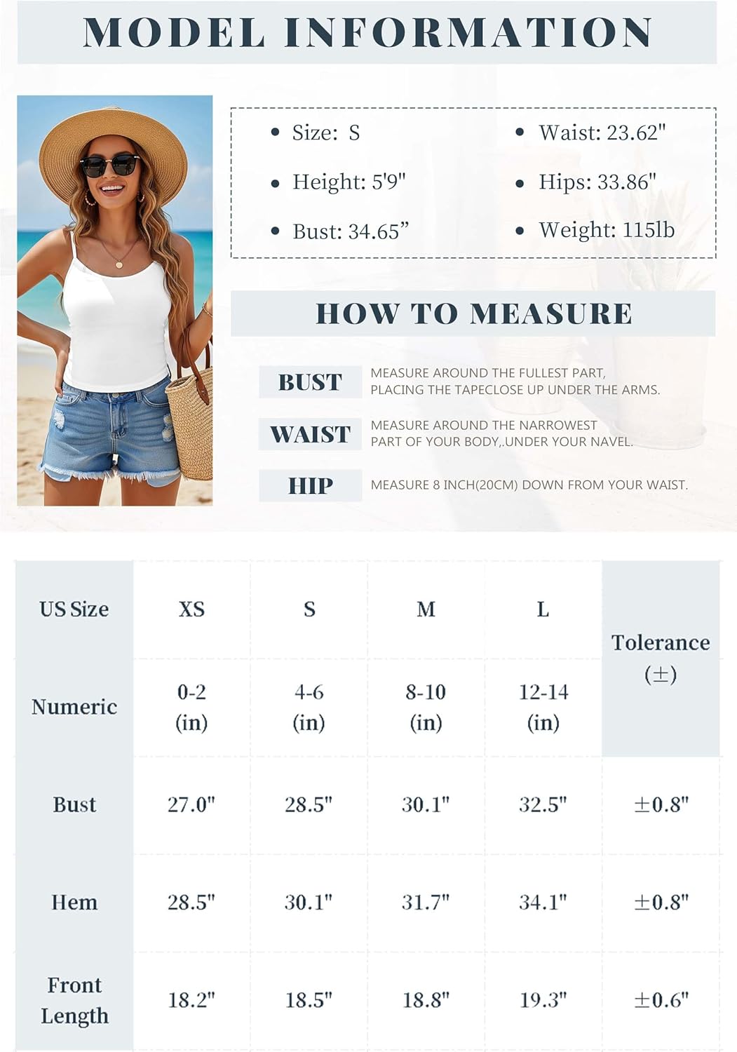 Multi-Pack Womens Camisole Soft Knit Casual Fitted Sleeveless Tank Top - Image 5