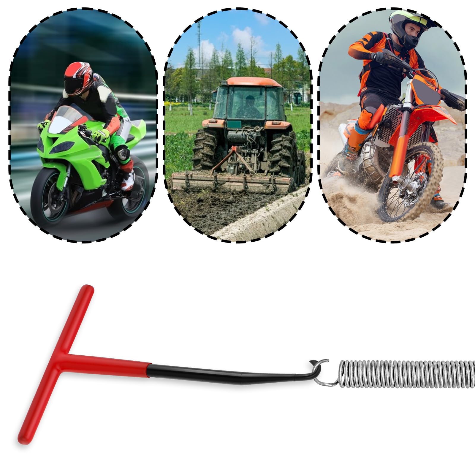 Uitlaatflensset Inclusief Beugel Veren En Veerhaak BGM PRO Clubman V2 V3 V4 Lambretta 1e Serie Type Gietijzer