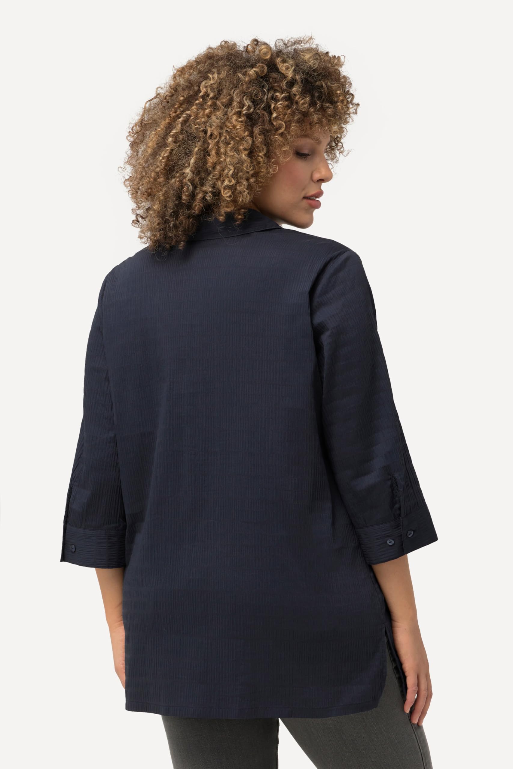 Ulla Popken Mujer Blusa Camisera