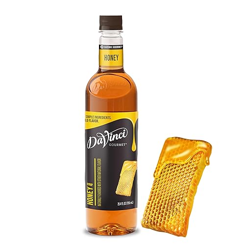 DaVinci Gourmet - Jarabe de miel, 25.4 onzas líquidas (paquete de 1)